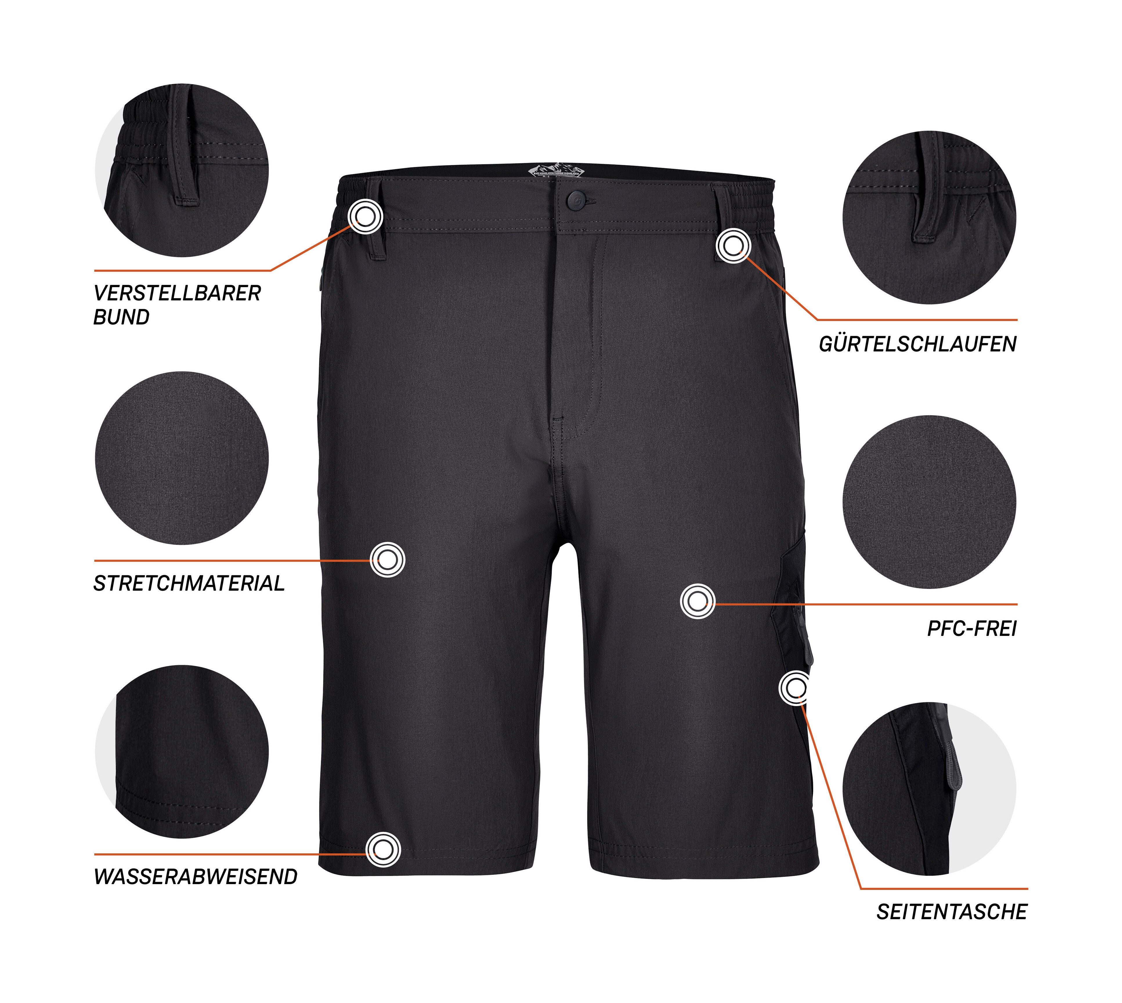 Killtec Bermudas KOS 249 MN BRMDS Wasserabweisende Herrenbermudas mit hohem Komfort und viel Stauraum