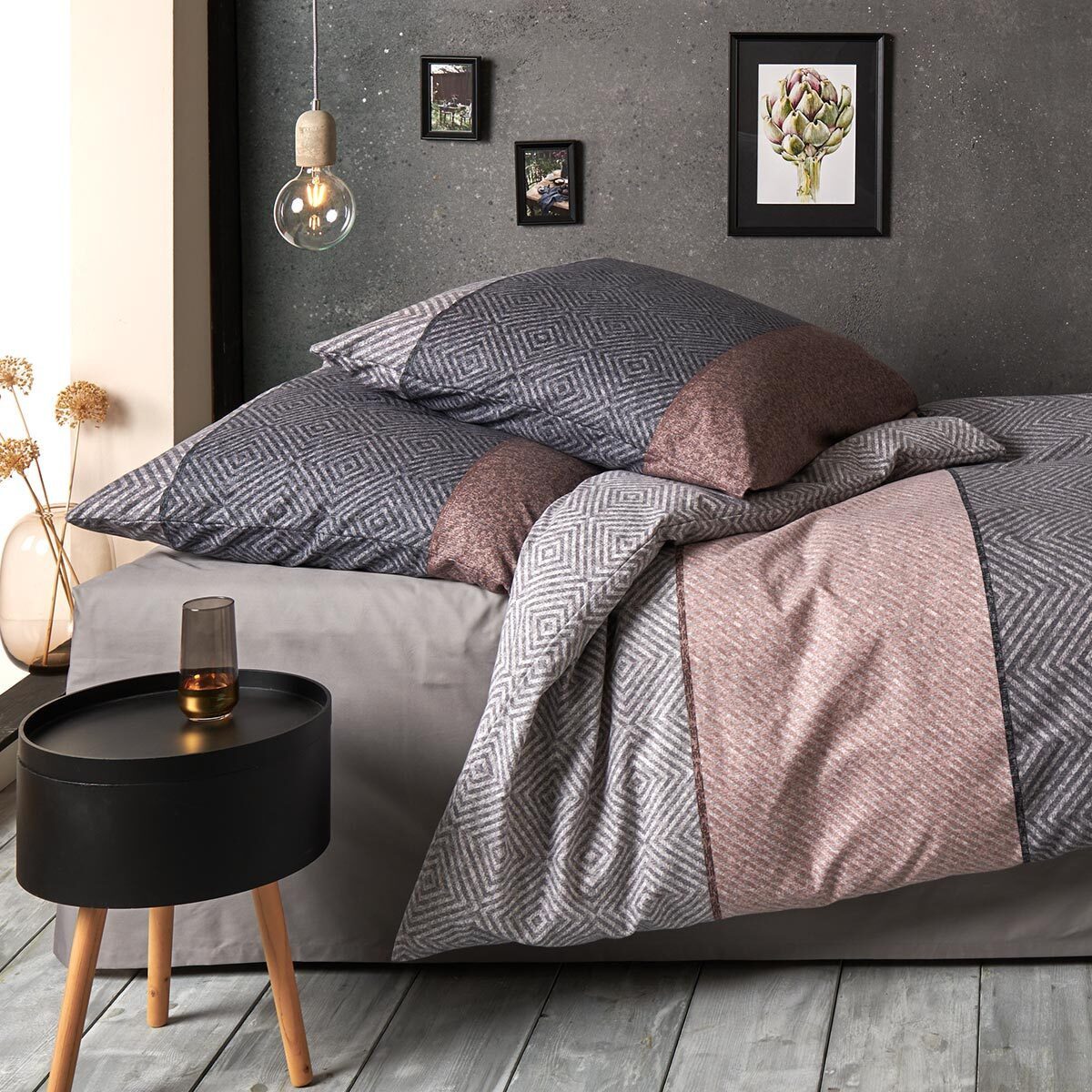 TRAUMSCHLAF Bettwäsche Kansas, Flanell, 2 teilig, hochwertige Flanell Quali günstig online kaufen