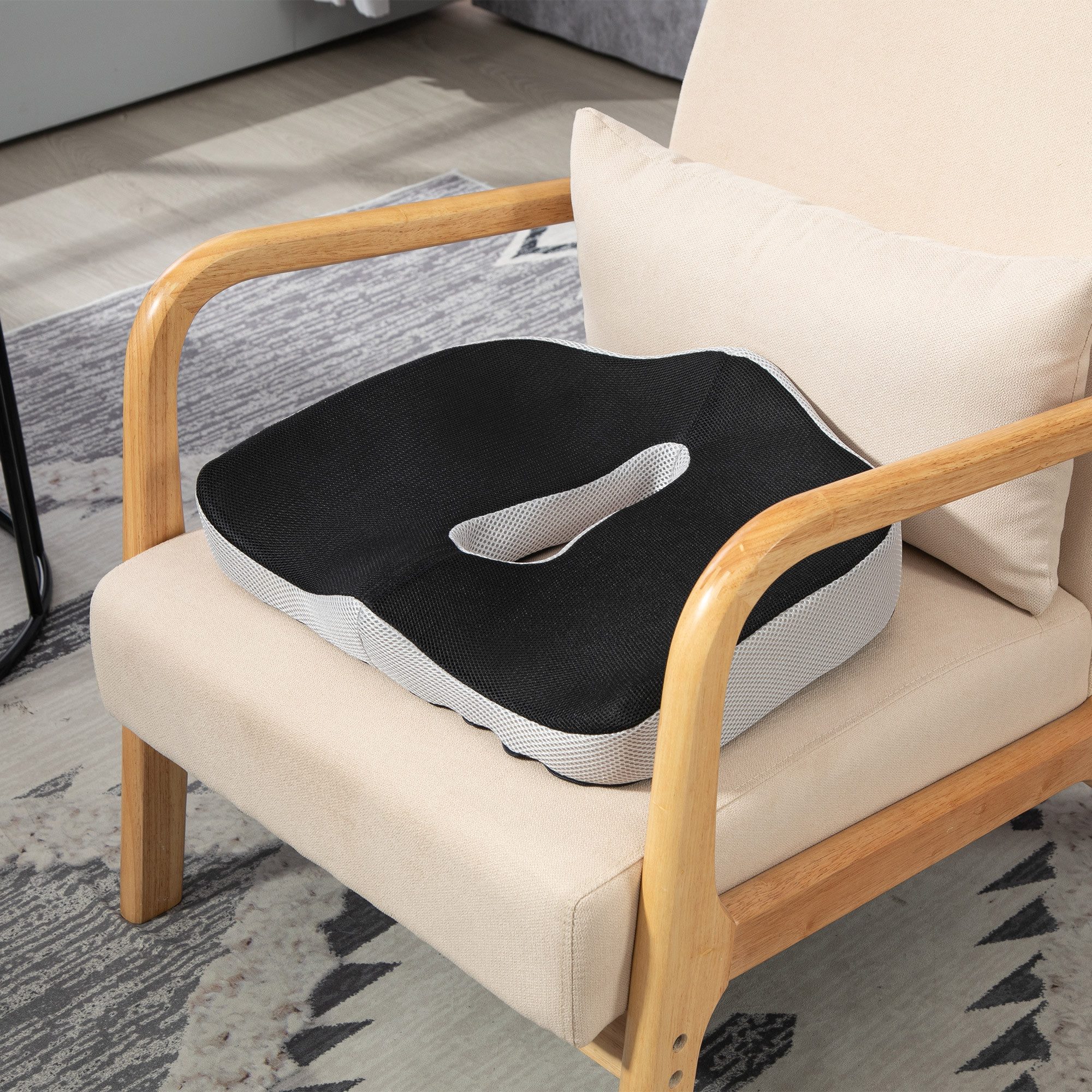 HOMCOM Sitzkissen Orthopädisches Sitzkissen Ergonomisches Sitzkissen günstig online kaufen