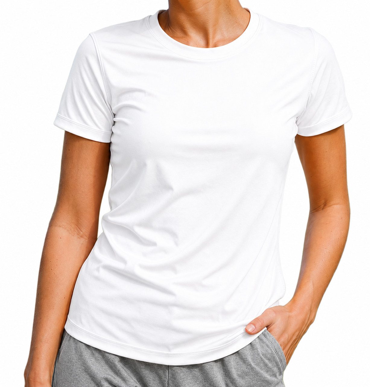 Neutral T-Shirt 1er/2er Pack Damen Funktionsshirt / Sportshirt /Trainingsshirt (2-tlg) atmungsaktiv - schnelltrocknend - Dry-Fit