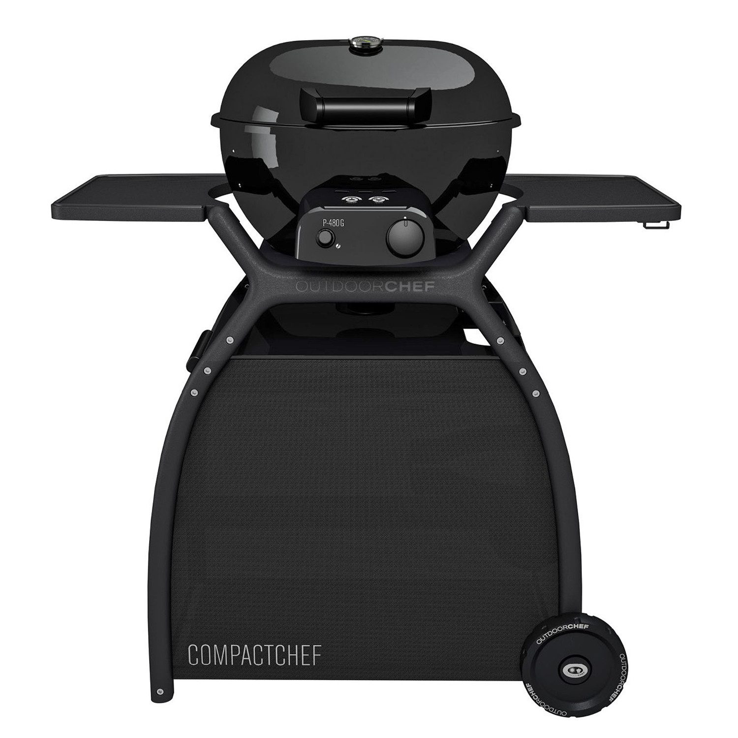 OUTDOORCHEF Gasgrill Outdoorchef P-480 G Compactchef Gas-Kugelgrill