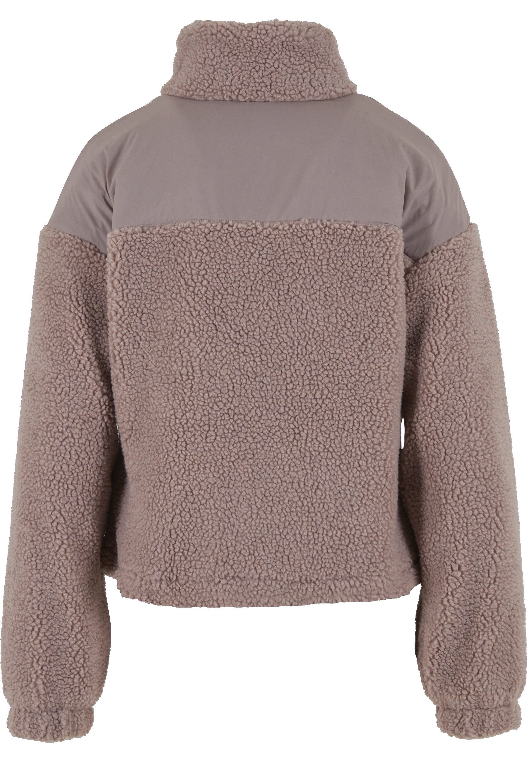 URBAN CLASSICS Winterjacke Urban Classics Damen Ladies Sherpa Mix Jacket (1-St)