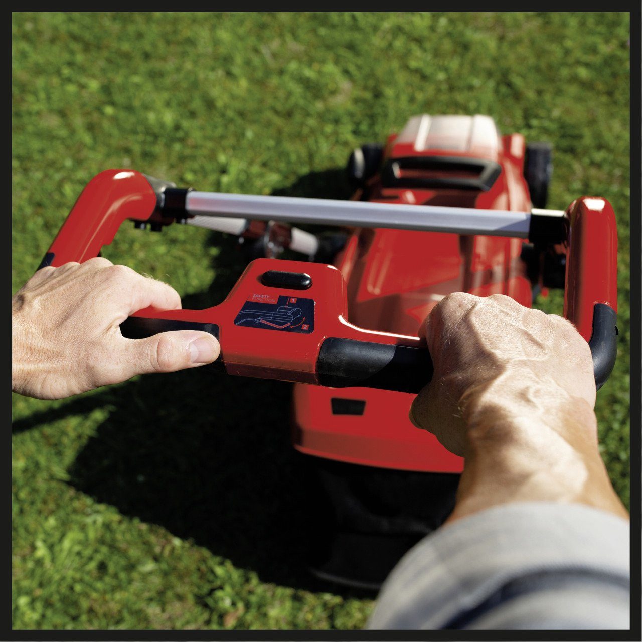 Einhell Akkurasenmäher Einhell Akku Rasenmäher GE-CM 36/400 36 cm, Mit Akku + Ladegerät