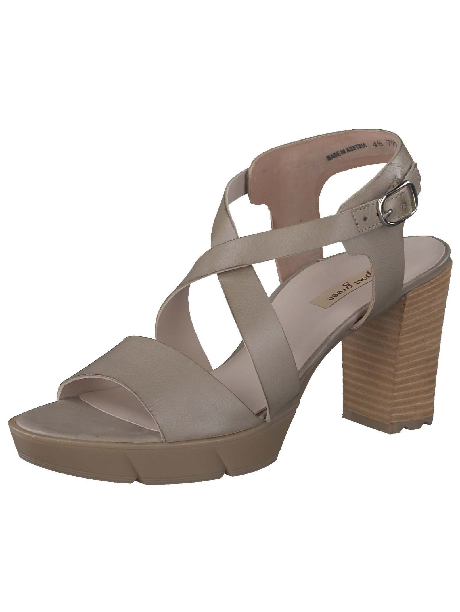 Paul Green Sandalen Glattleder High-Heel-Sandalette