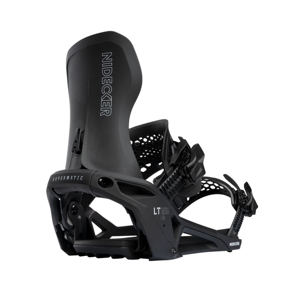 Nidecker Snowboardbindung NIDECKER SUPERMATIC LT Bindung black