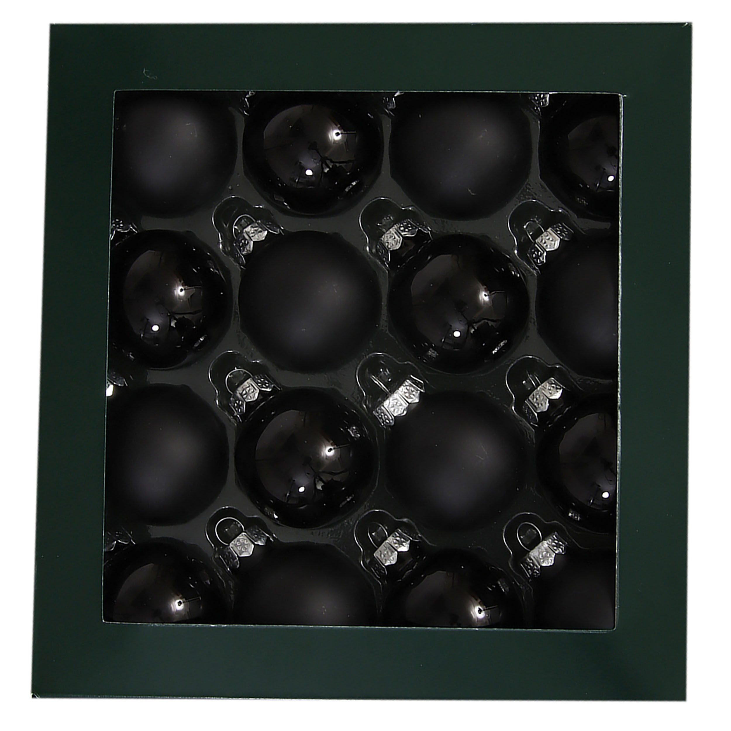 Annastore Weihnachtsbaumkugel Kleine Baumkugeln aus Glas Ø 2 cm/3 cm - Christbaumkugeln, Baumschmuck, Christbaumschmuck