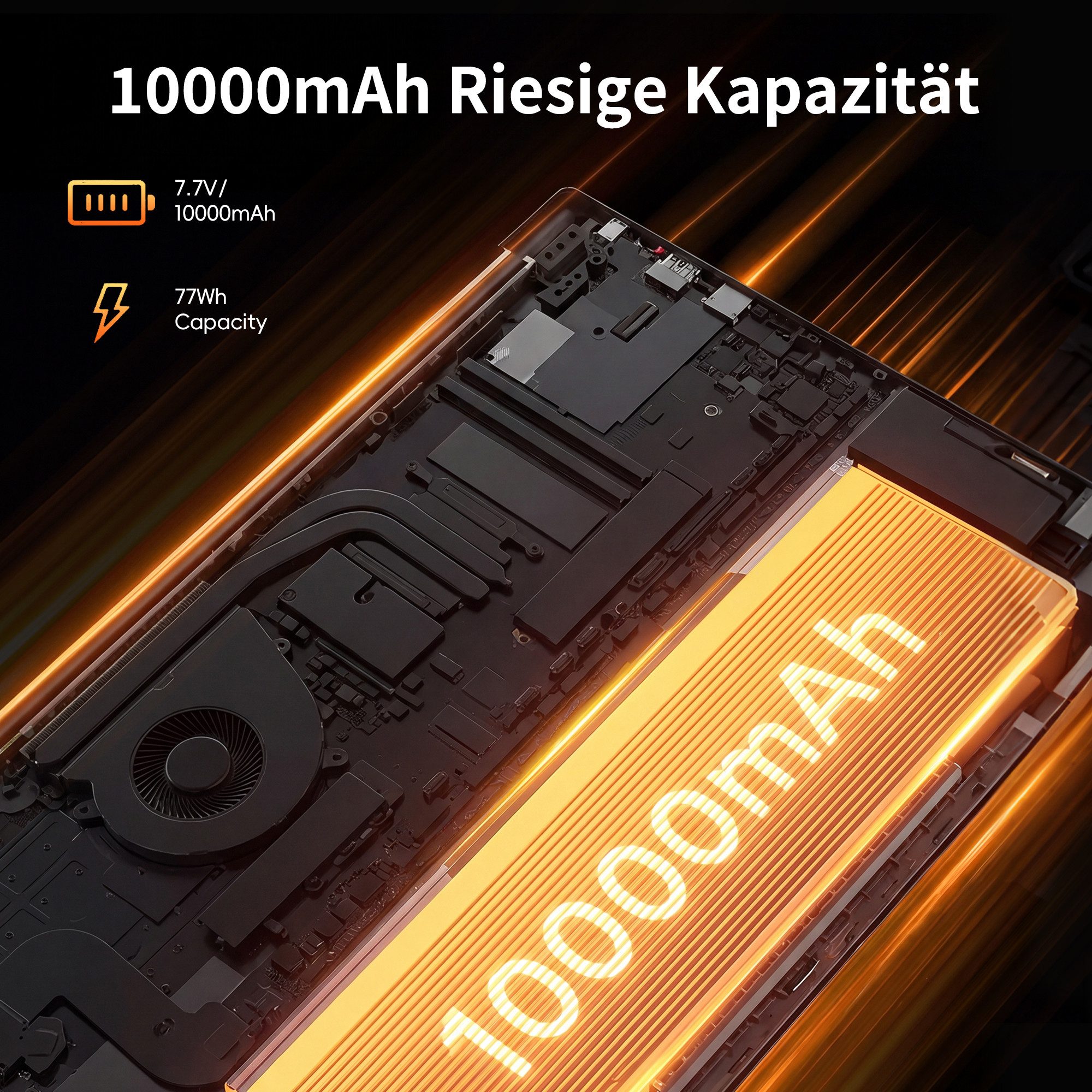 MENGHU 17,3 Zoll Laptop Intel Core i9, 512GB SSD erweiterbar, Fingerabdruck Notebook (Intel® Core™ i9-9880H, 8 GB, 512 GB SSD, 8-core CPU)