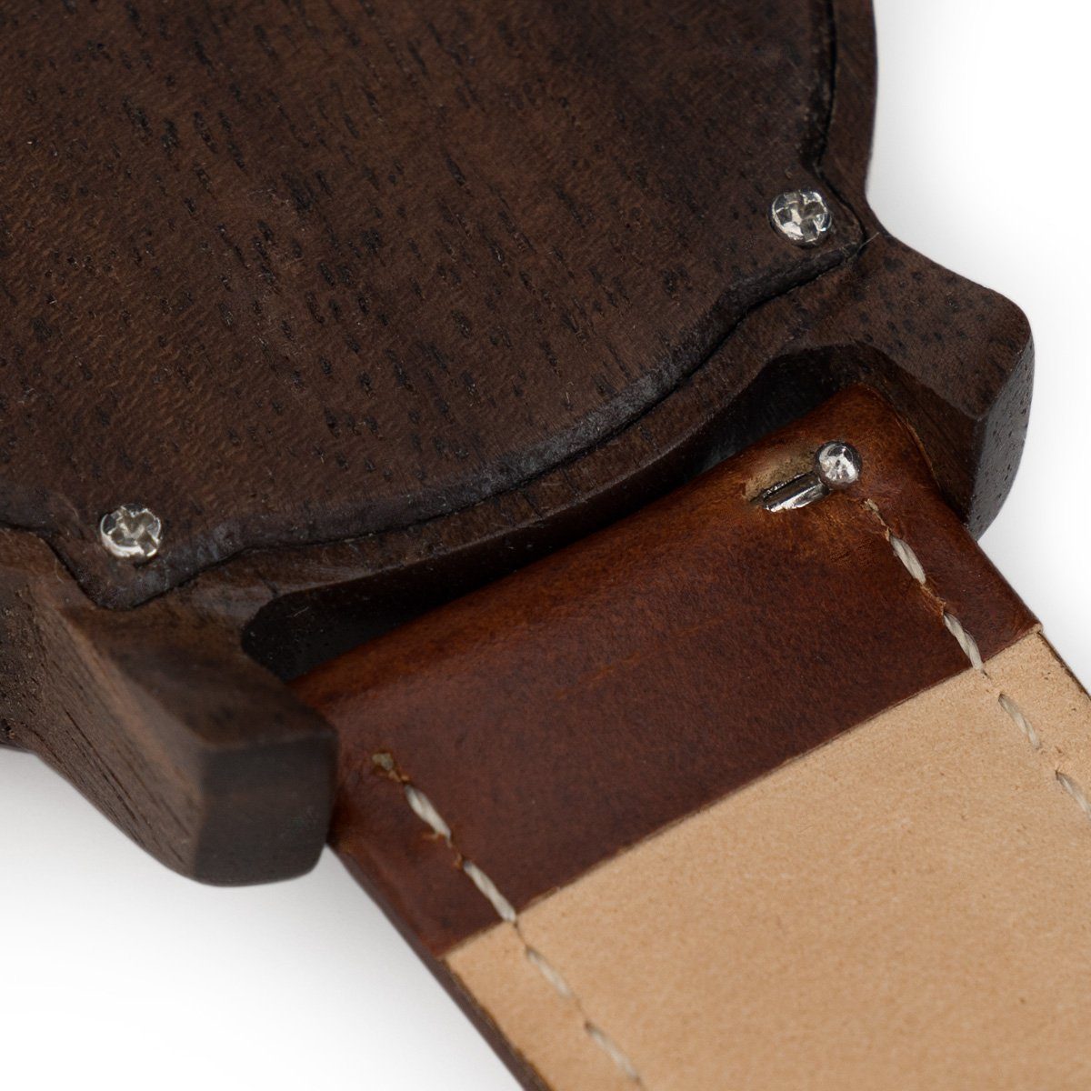Premium 43mm (Quarz-Holzarmbanduhr, aus Naturholz Ø – aus neat Quarzuhr Herren-Armbanduhr, Knight echtem N082 Holzuhr – Holz), EU in Handgefertigt