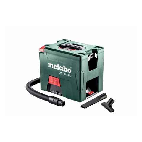 Metabo Professional Akku-Bodenstaubsauger AS 18 L PC, manuelle Filterreinigung, Karton