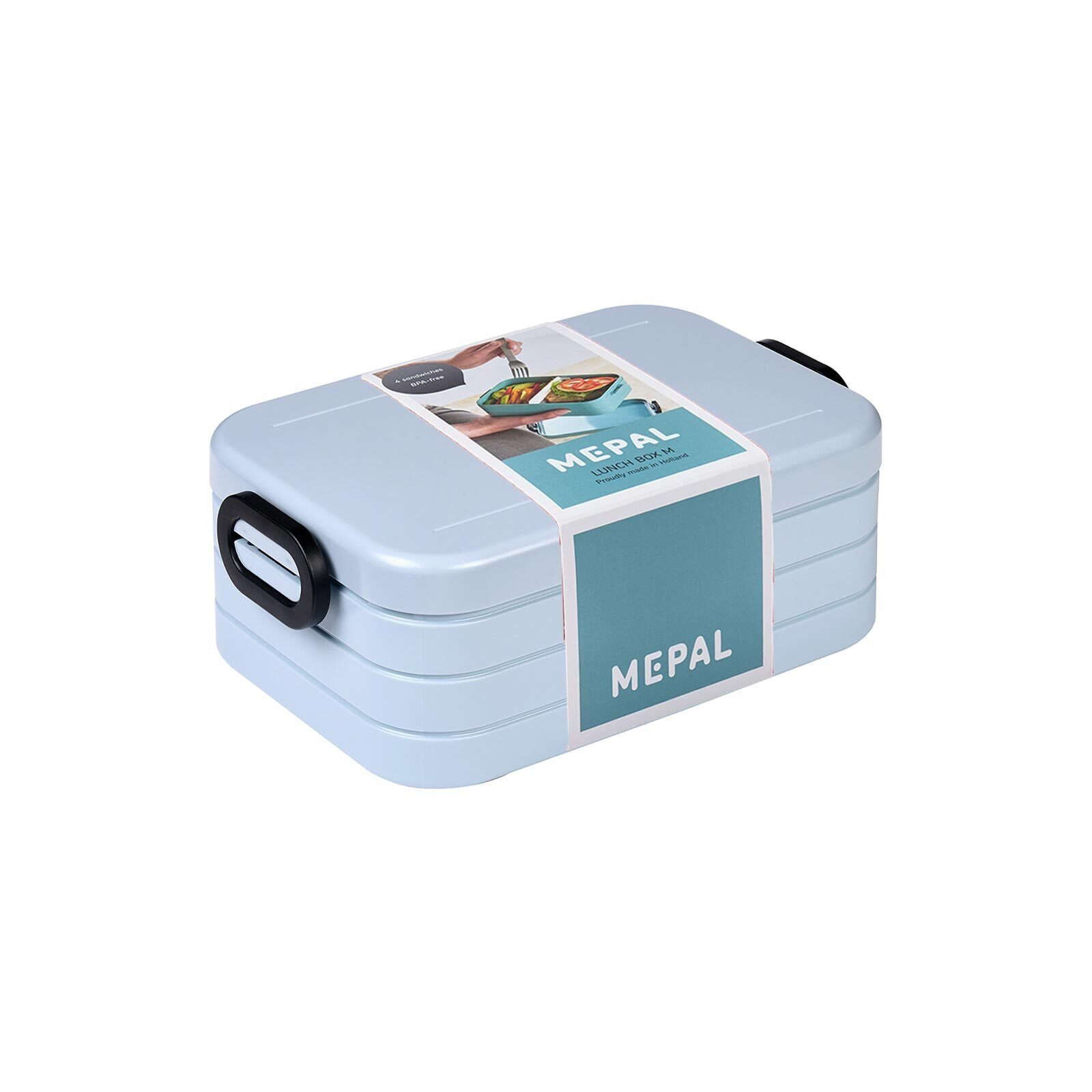 Lunchbox (1-tlg), a Blue Lunchbox Mepal ml, Take Nordic 900 Midi Spülmaschinengeeignet Break (ABS), Acrylnitril-Butadien-Styrol