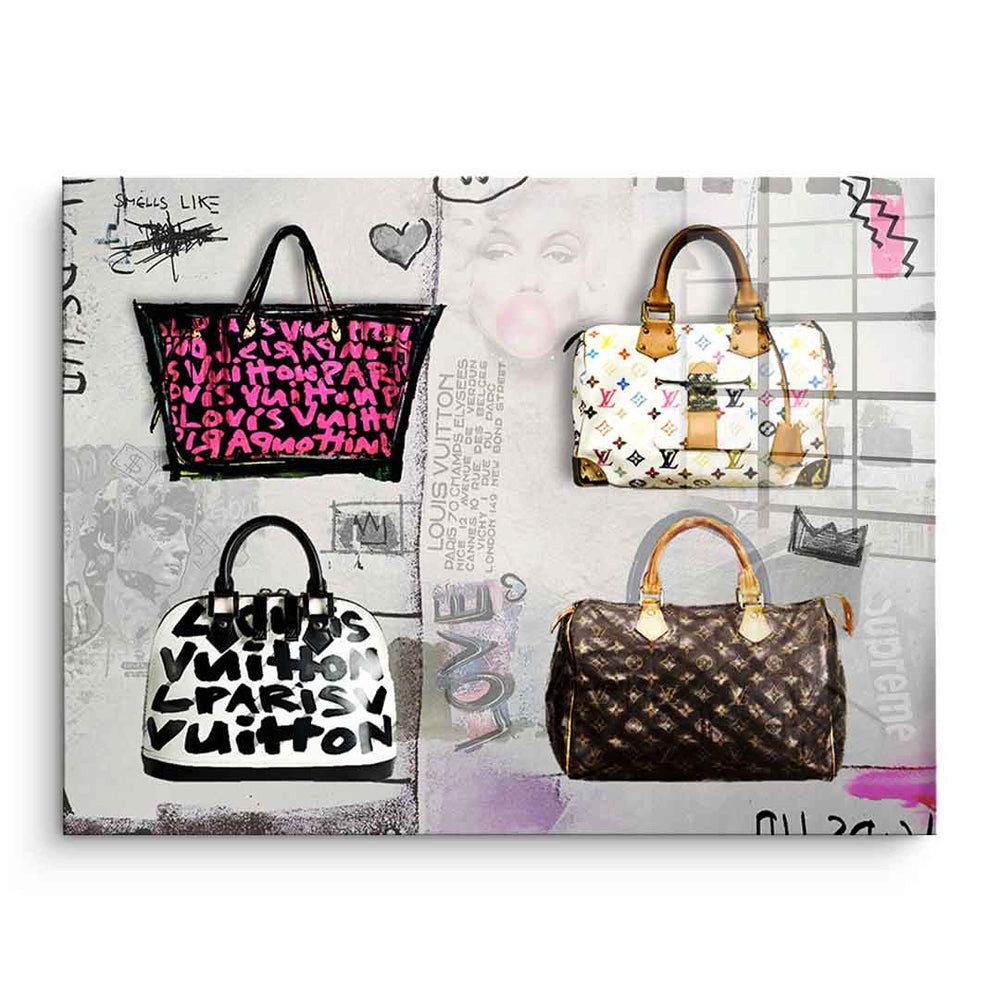 Acrylglasbild Louis Vuitton - Acrylglas
