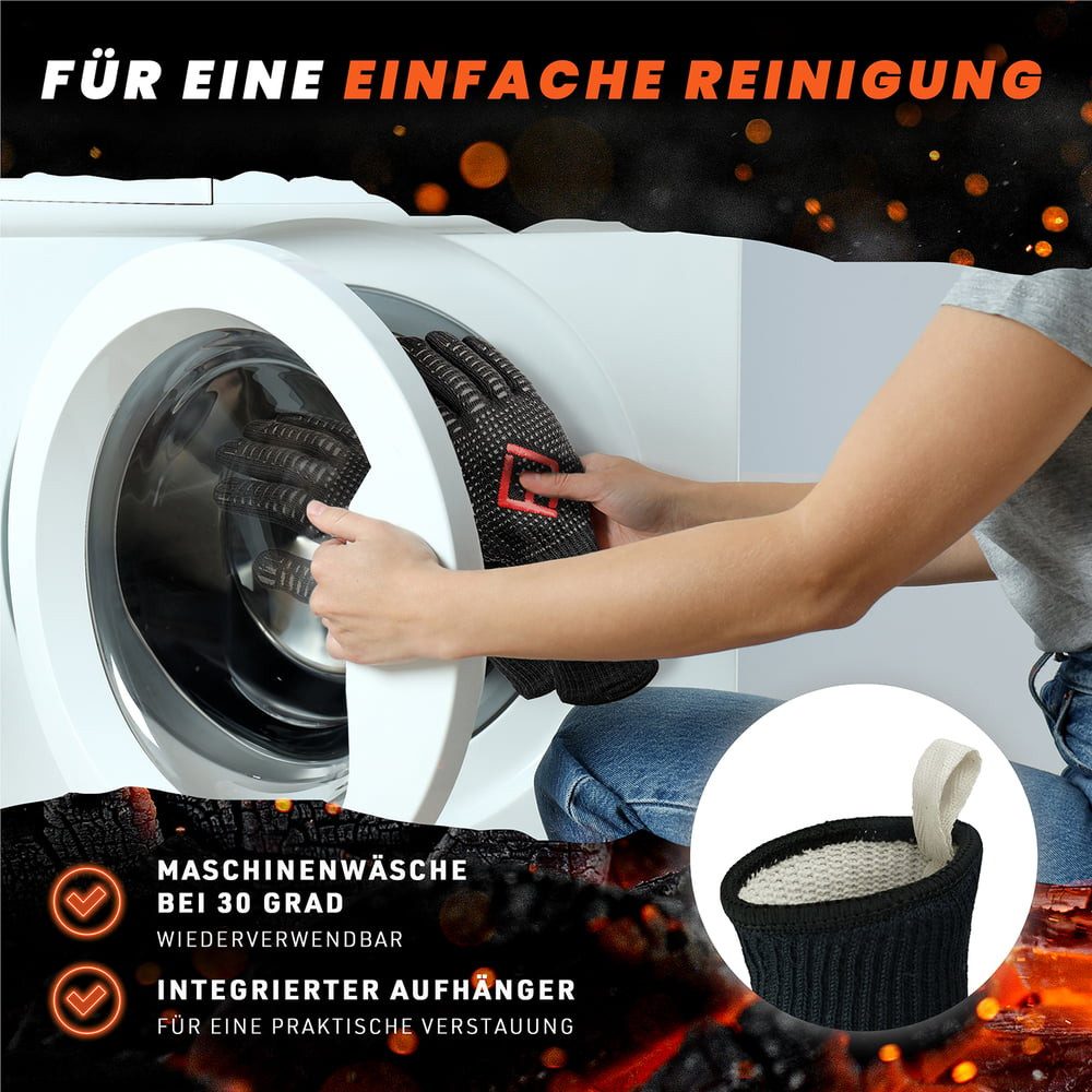 FLIPLINE® Grillhandschuhe Größe L, Idealer Schutz günstig online kaufen