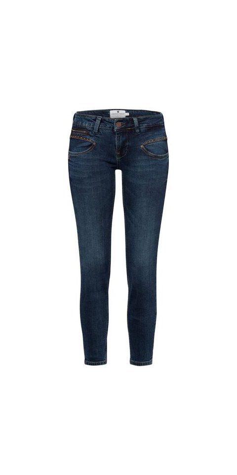 Freeman T. Porter Bequeme Jeans Alexa Hight Waist Cropped pacific