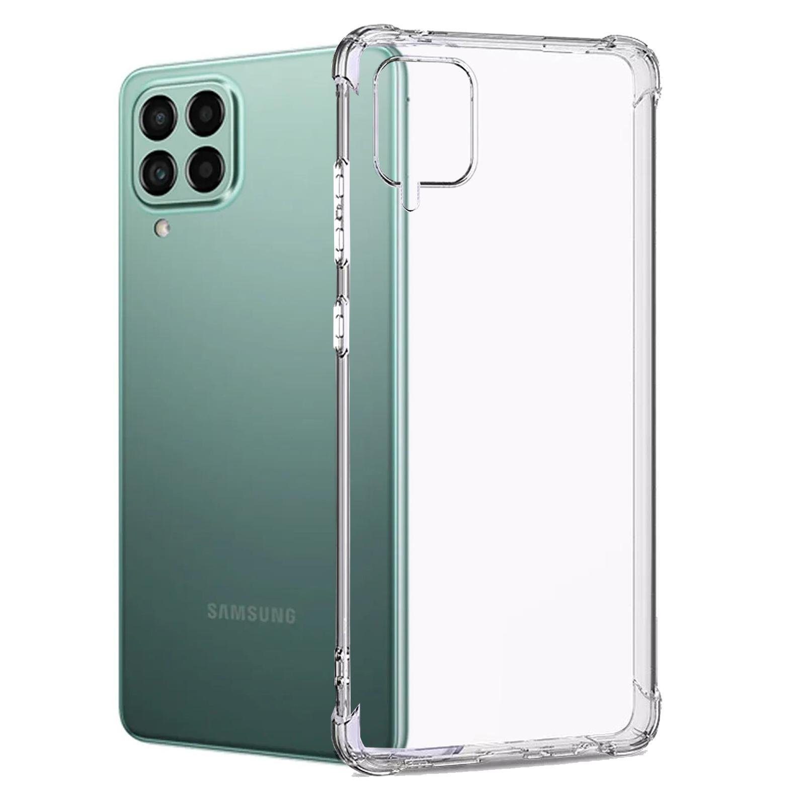 Numerva Handyhülle Anti Shock Case für Samsung Galaxy M53 5G, Air Bag Schutzhülle Handy Hülle Bumper Case