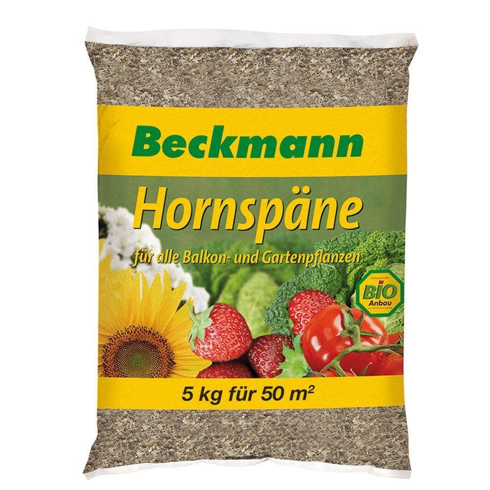 Beckmann IM GARTEN Gartendünger Hornspäne Horndünger Naturdünger 5 kg Beutel