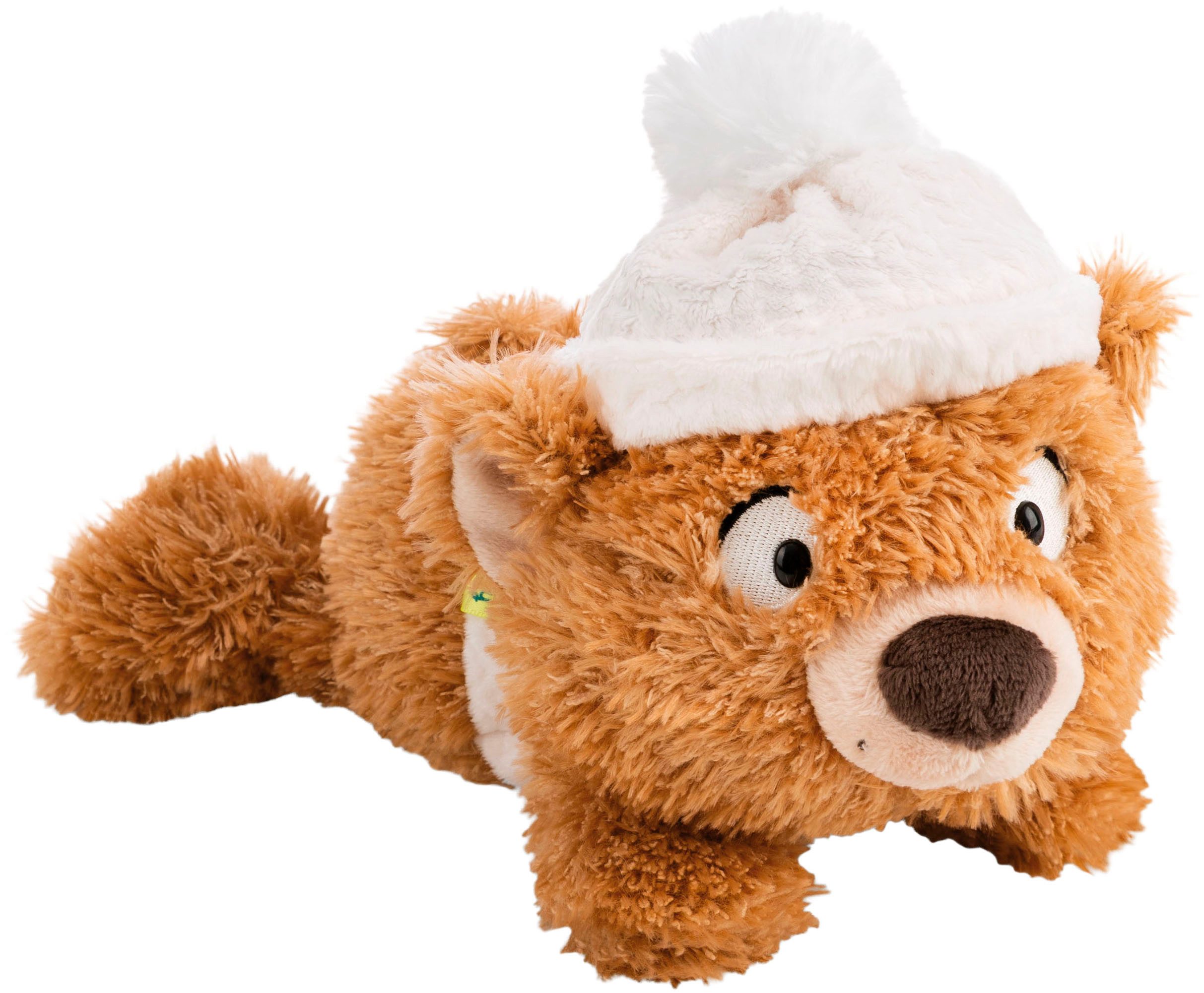 Nici Kuscheltier Winter, Bär Capiccino 25cm liegend
