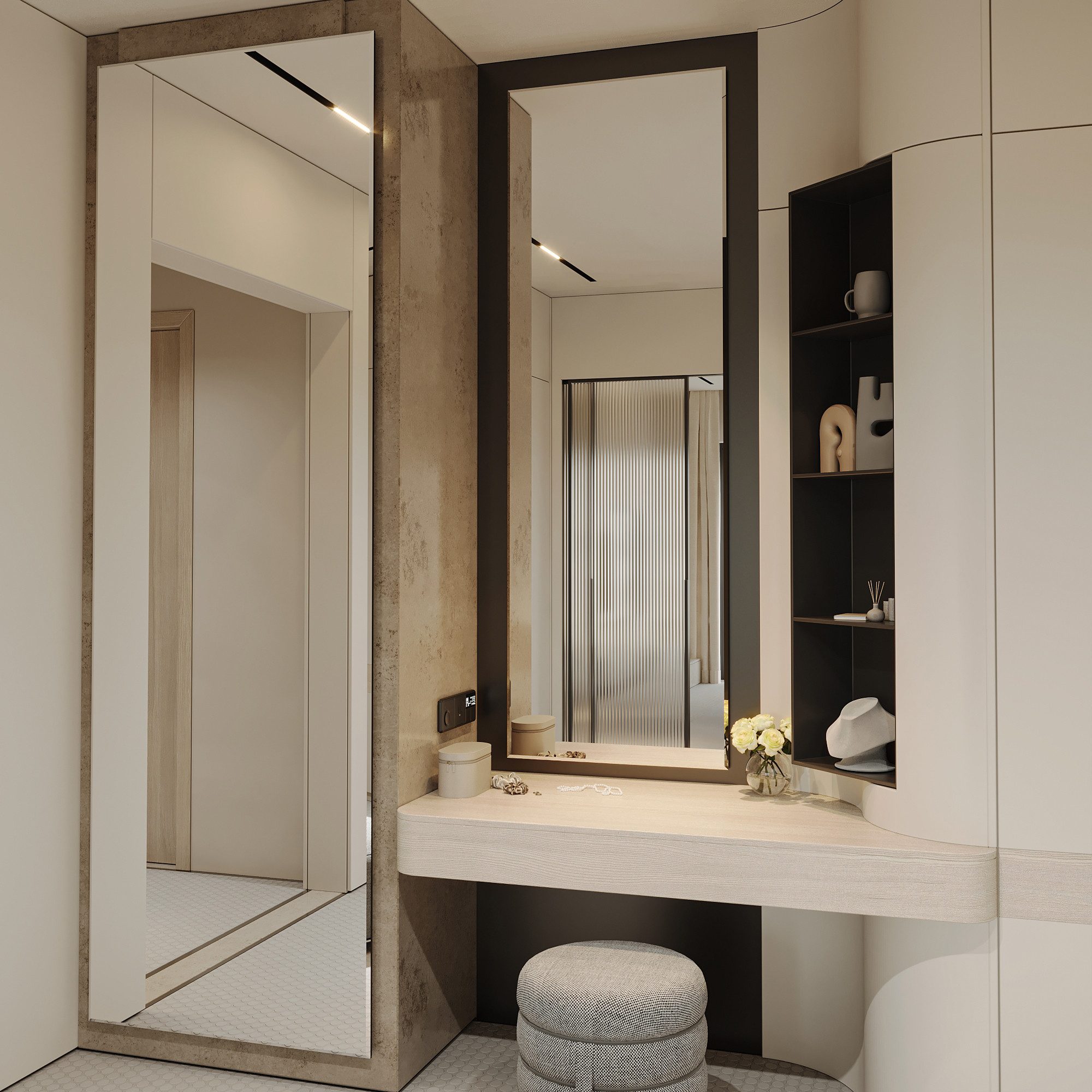 MySpiegel.de Wandspiegel Rahmenloser Spiegel -10mm Facettenschliff -4mm Stä günstig online kaufen