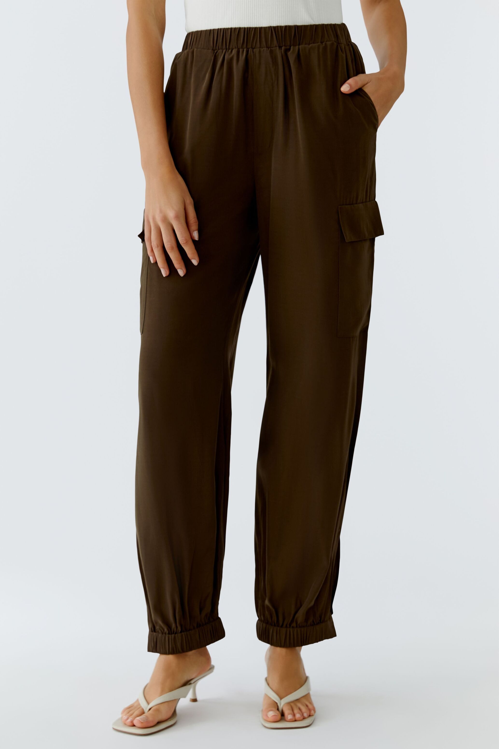 Oui Stoffhose