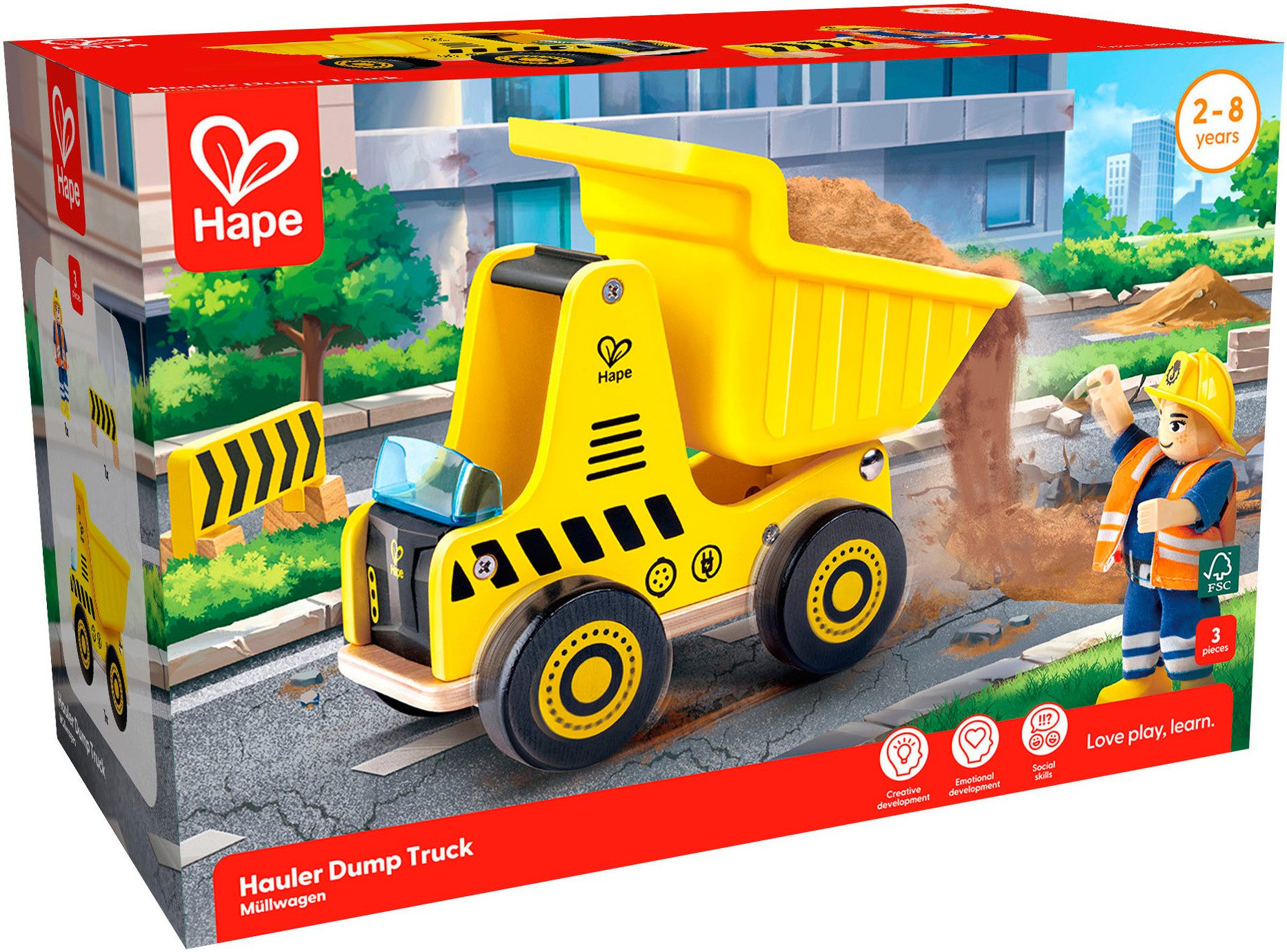 Hape Spielzeug-Kipper Kipplaster