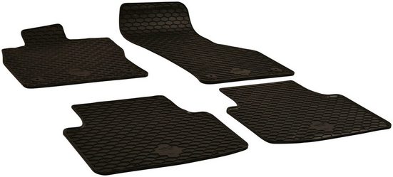 WALSER Passform-Fußmatten (4 Stück), für VW Passat 05/2015-Heute