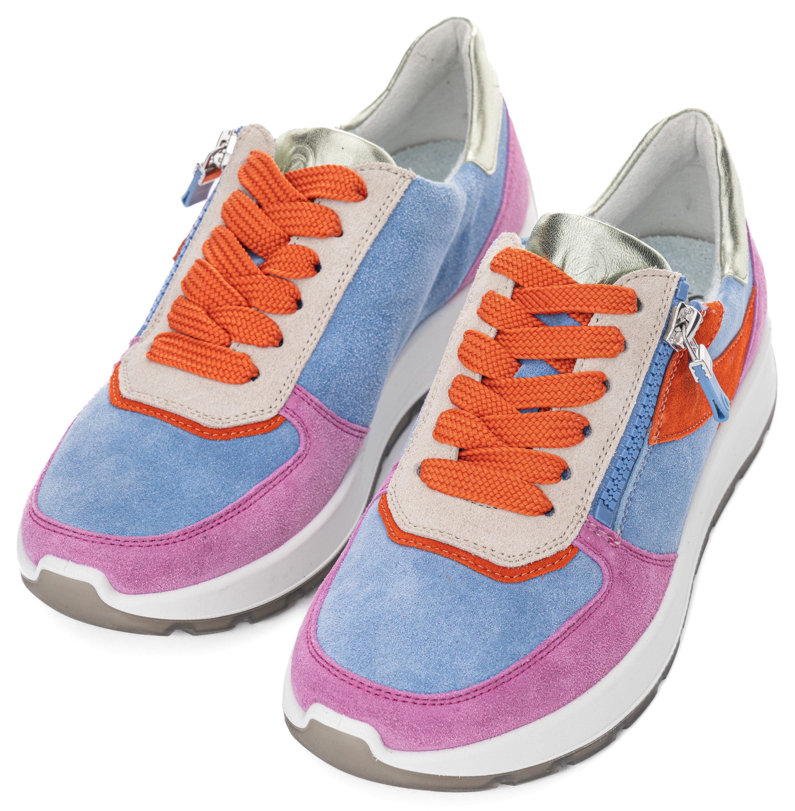 Ara NEW YORK Keilsneaker, Pride Sneaker, Schnürschuh in Komfortweite H (sehr weit)