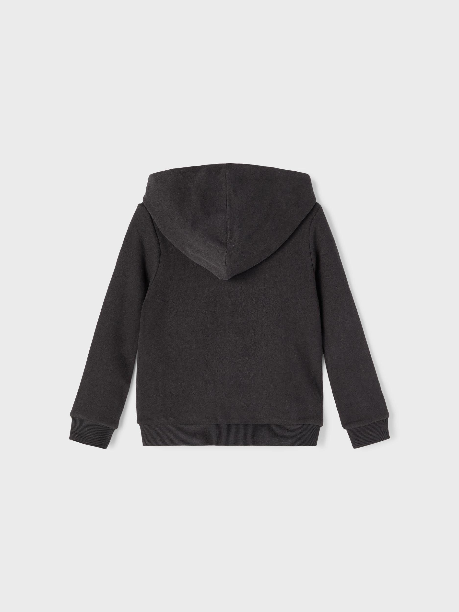 Name It Kapuzenpullover Name It Mädchen Hoodie aus Bio-Baumwolle Black 122-128 – Bild 4 von 5