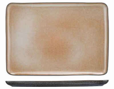 Cosy & Trendy Salatteller Lerida Desert Teller rechteckig 34,5 x 24 cm