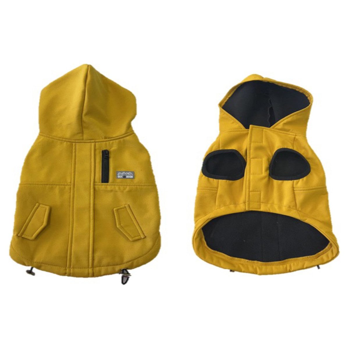 Hundemantel Hundemantel Parka gelb