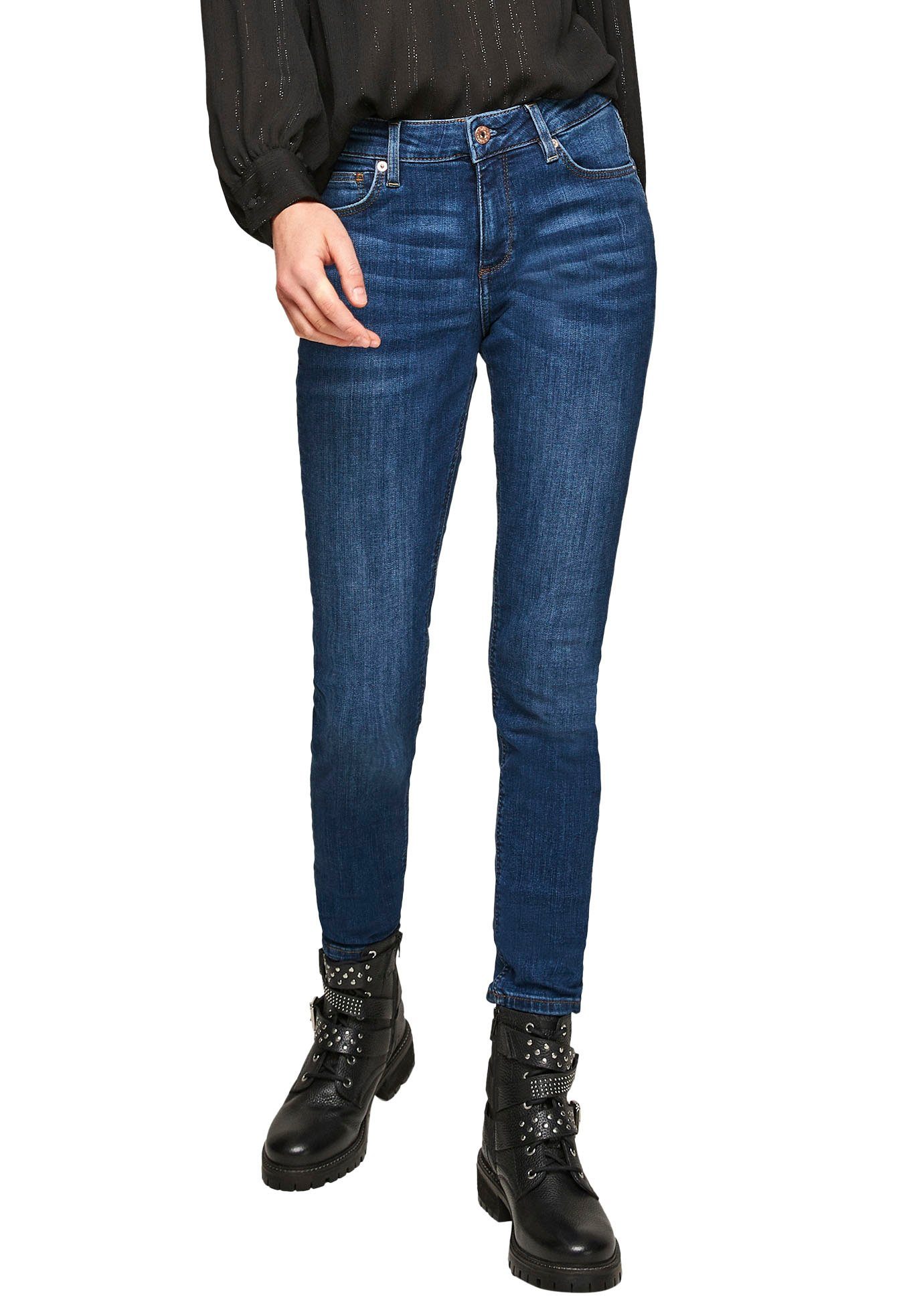 Damen Jeans Q/S by s.Oliver 5-Pocket-Jeans Sadie im Skinny-Fit
