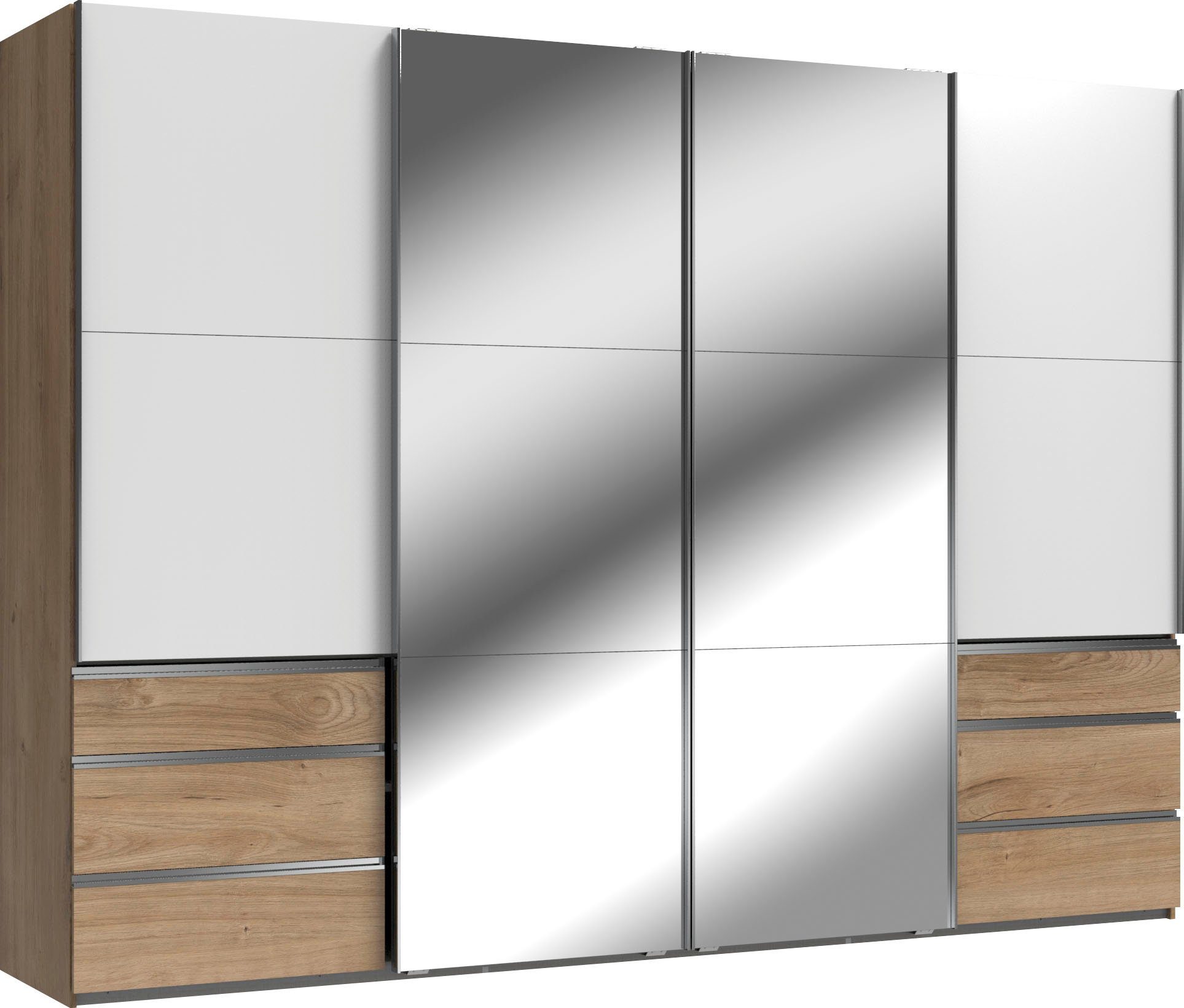 Wimex Schwebetürenschrank Level by fresh to go mit Synchronöffnung
