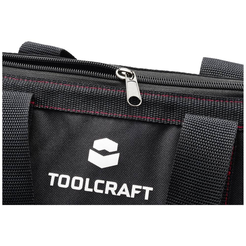 TOOLCRAFT Werkzeugkoffer Werkzeugtasche mit großer Öffnung TO-9073200 – Bild 4 von 5