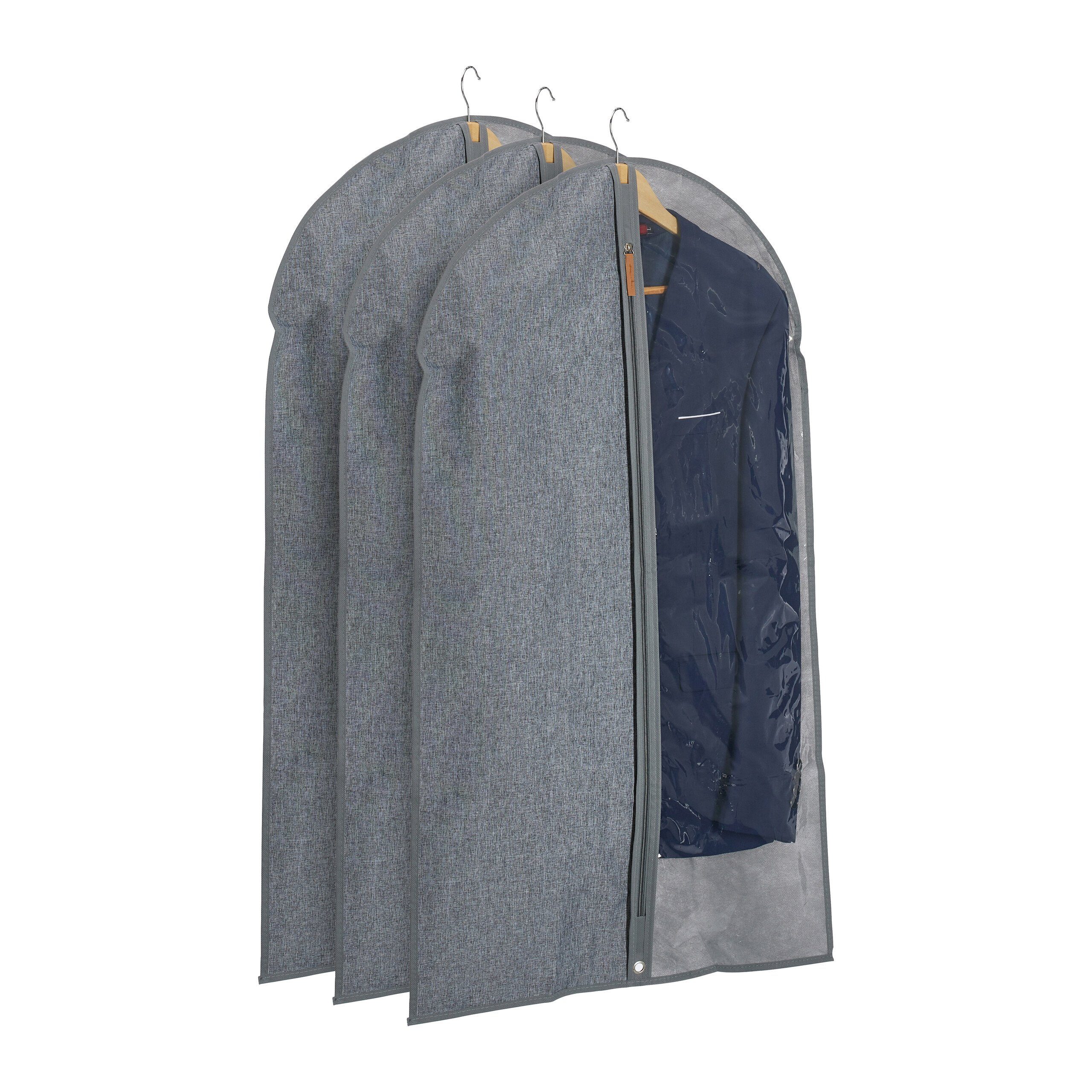 relaxdays Kleidersack 3er Set - 99 x 58 cm (3 St)
