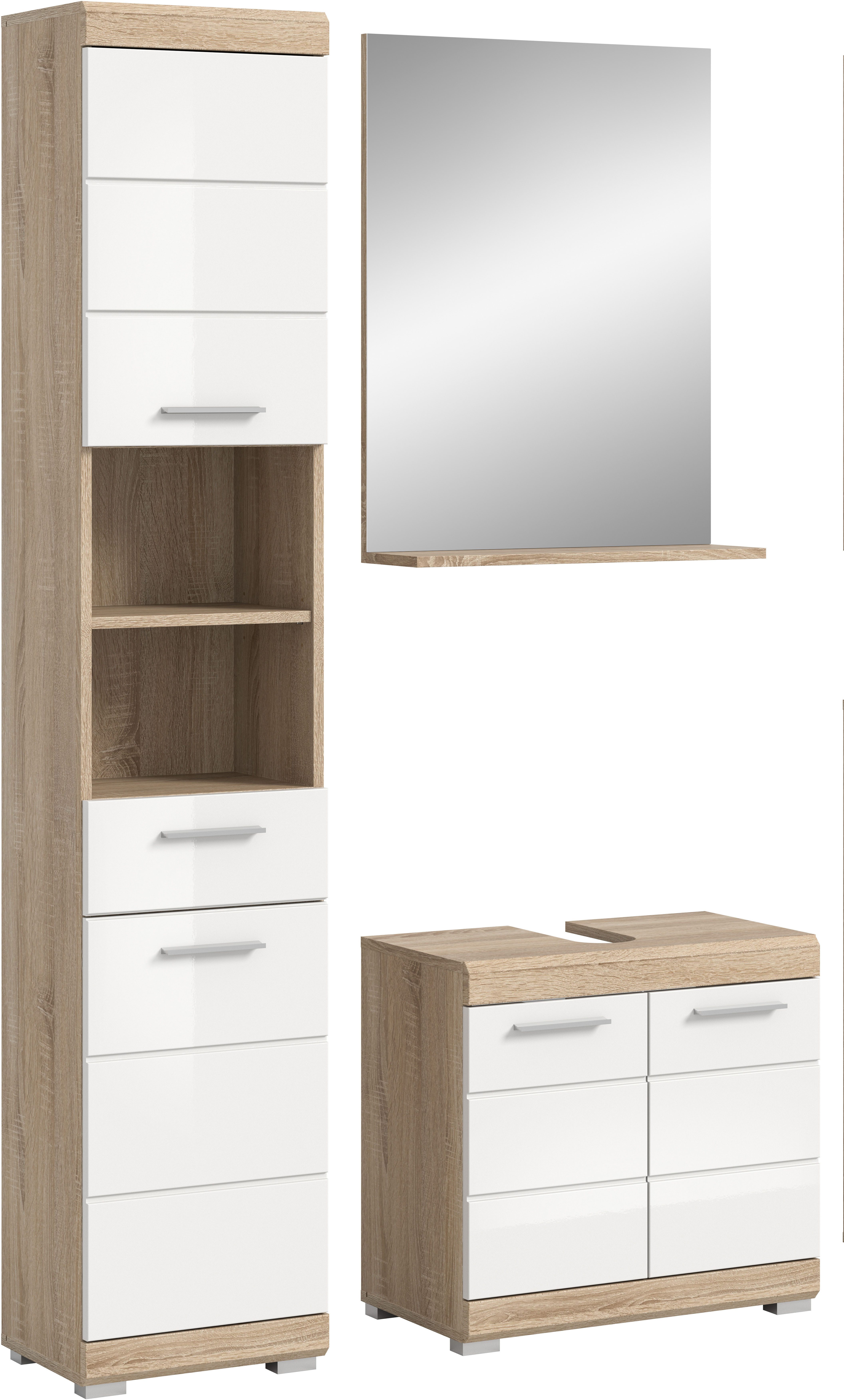 INOSIGN Badmöbel-Set Siena, 3 teilig, bestehend günstig online kaufen