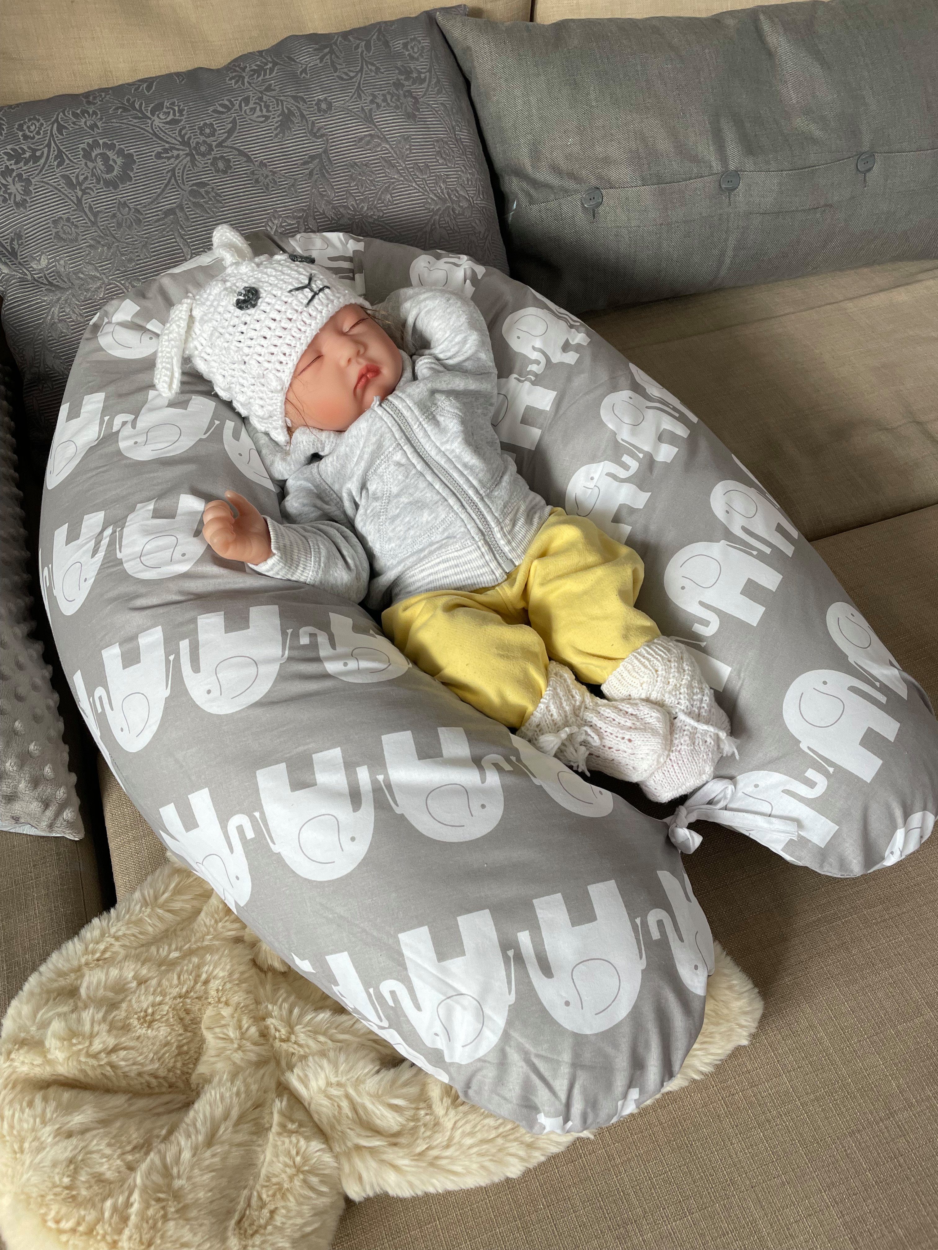 Loolay Stillkissen MINKY/ Baumwolle Seitenschläferkissen GRAU günstig online kaufen