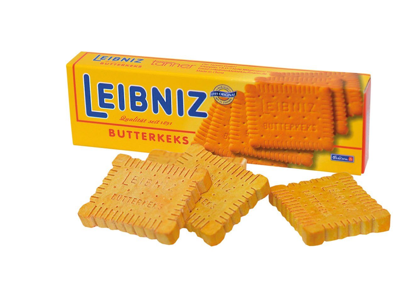 Chr. Tanner Kaufladensortiment Tanner Kaufladen Leibniz Butterkeks aus Holz