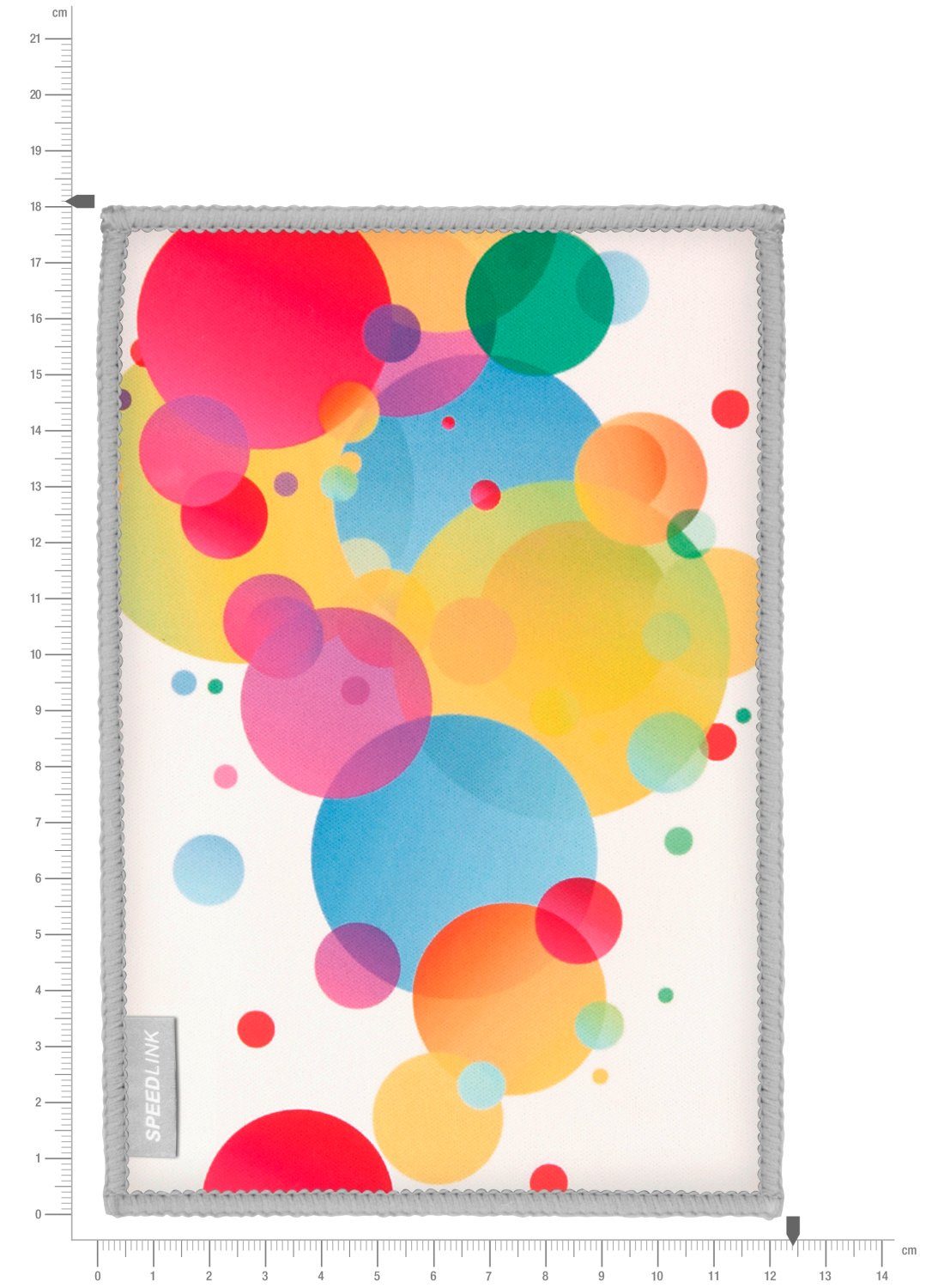 Speedlink Laptoptasche SILK Reinigungstuch XL Bubbles 18x12,4cm