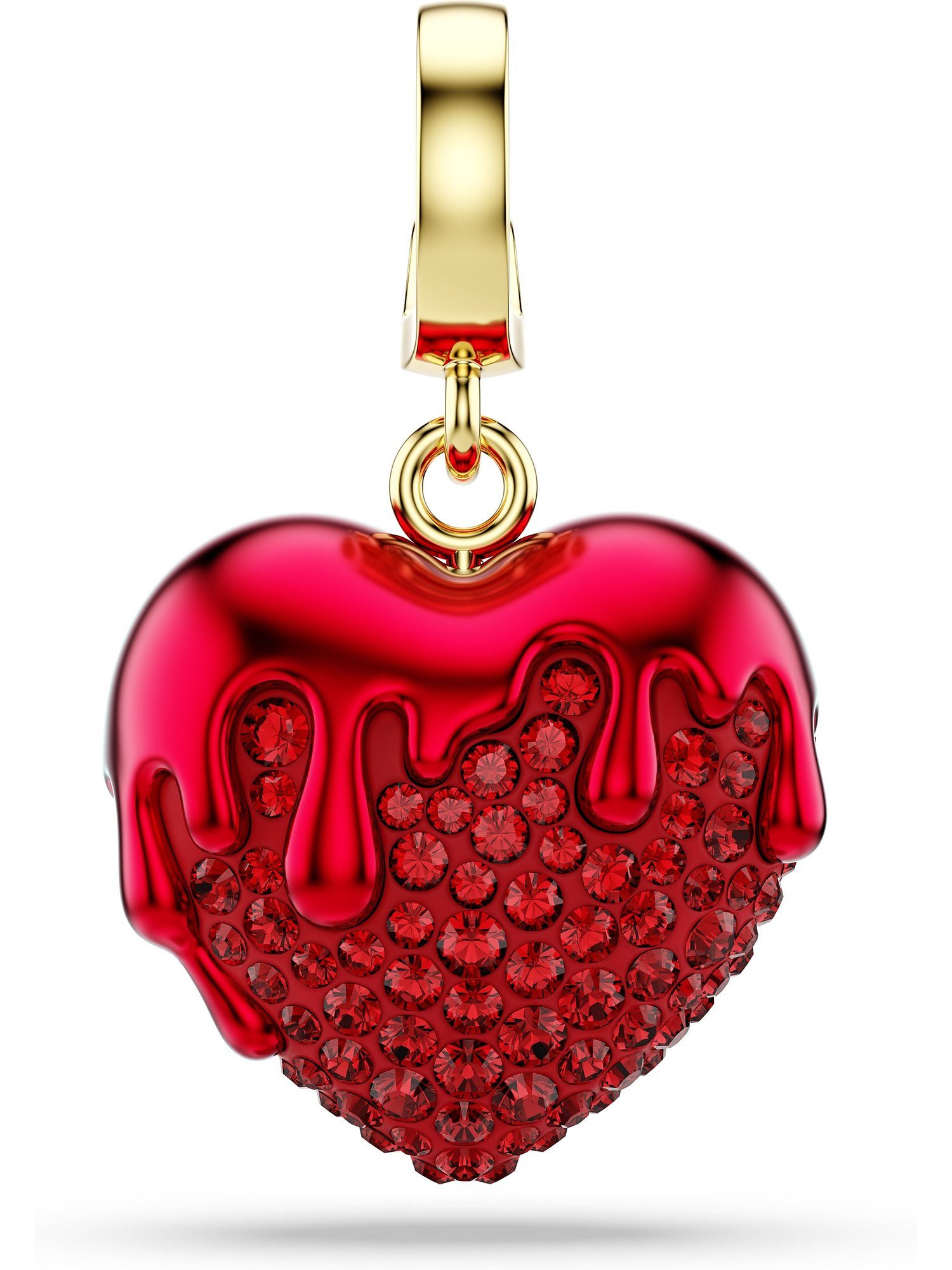 Swarovski Kettenanhänger Swarovski Damen-Charm Metall Swarovski-Kristall