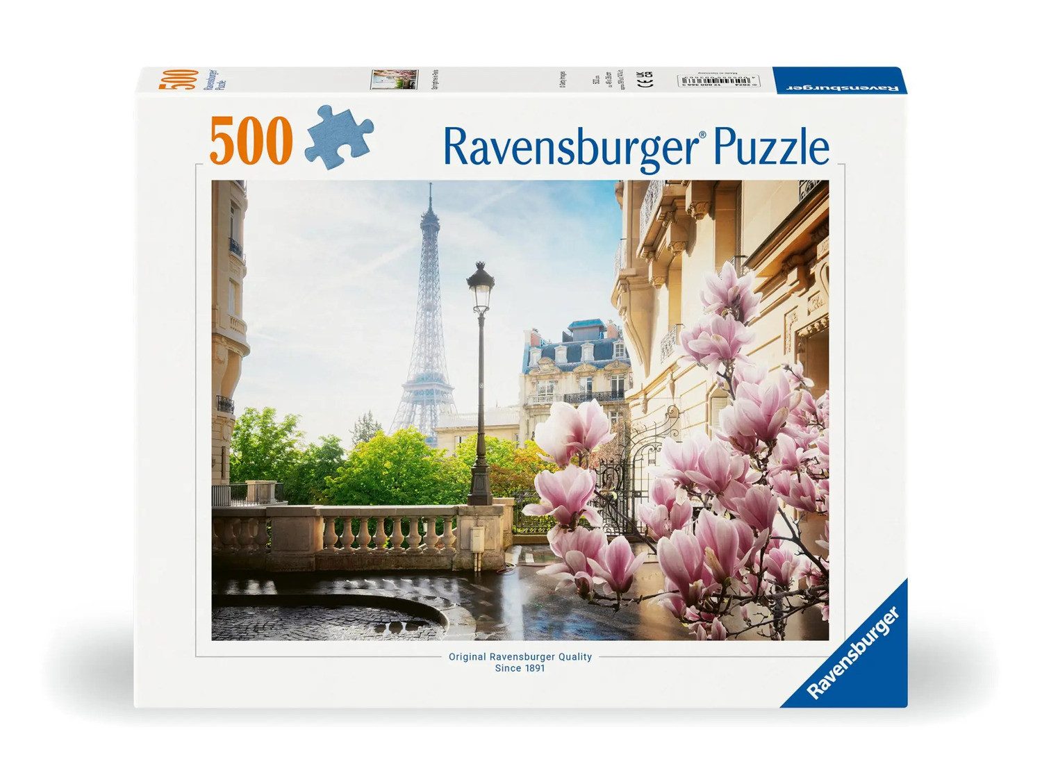 Ravensburger Puzzle Erwachsenenpuzzle 500 Teile - Frühling in Paris, 500 Pu günstig online kaufen