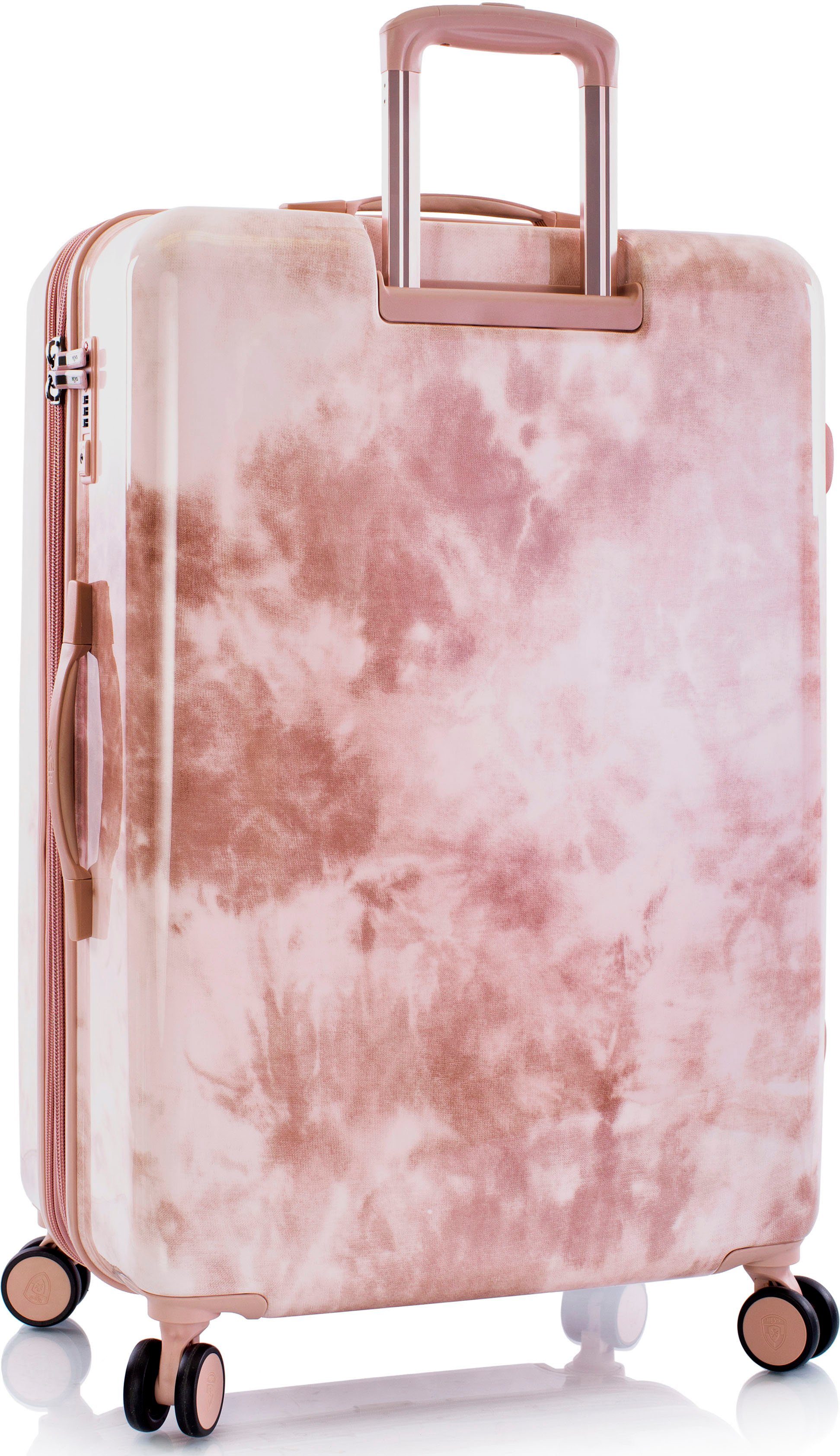 Heys Hartschalen-Trolley Tie-Dye pink, 76 cm, 4 Rollen, Heys Hartschalen-Koffer Volumenerweiterung