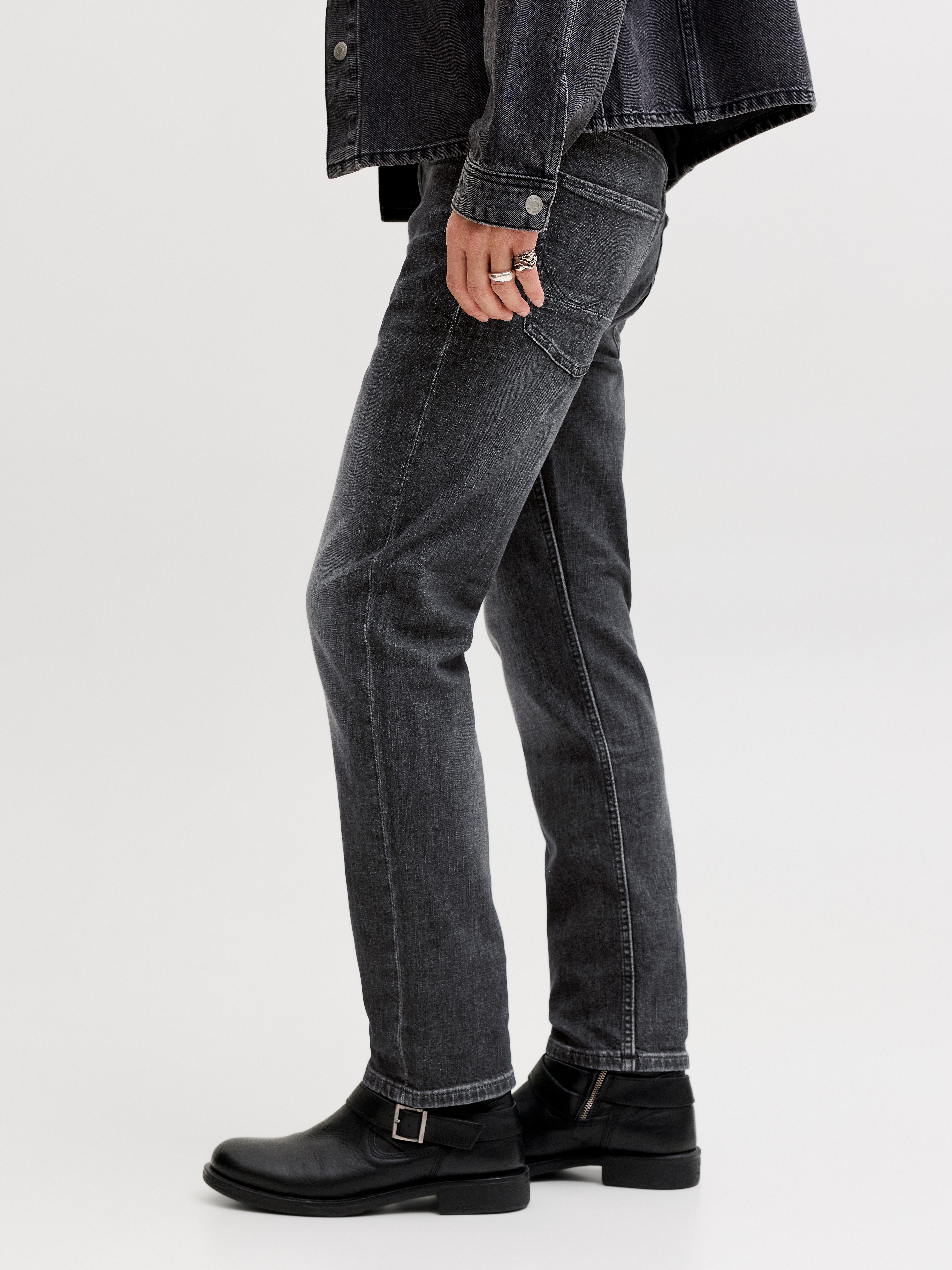 Jack & Jones Regular-fit-Jeans JJICLARK JJVINTAGE NOOS Baumwollmischung, regular fit