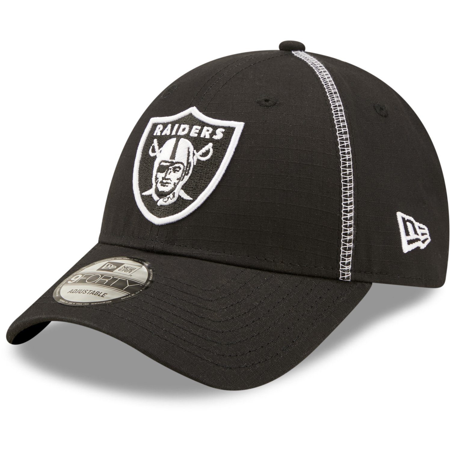 New Era Baseball Cap 9Forty ClipBack RIPSTOP Las Vegas Raiders