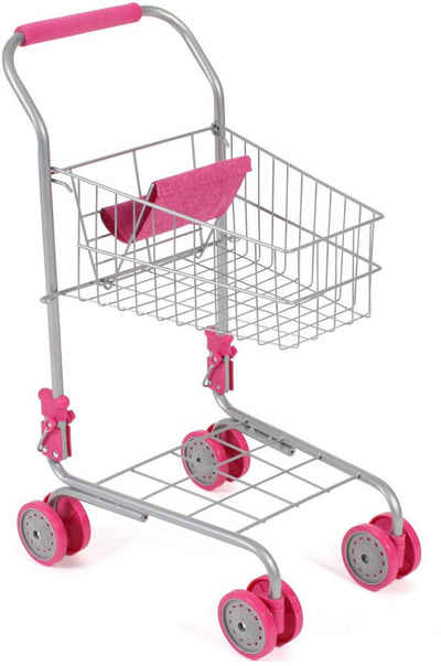 CHIC2000 Spiel-Einkaufswagen Pink, mit Puppensitz