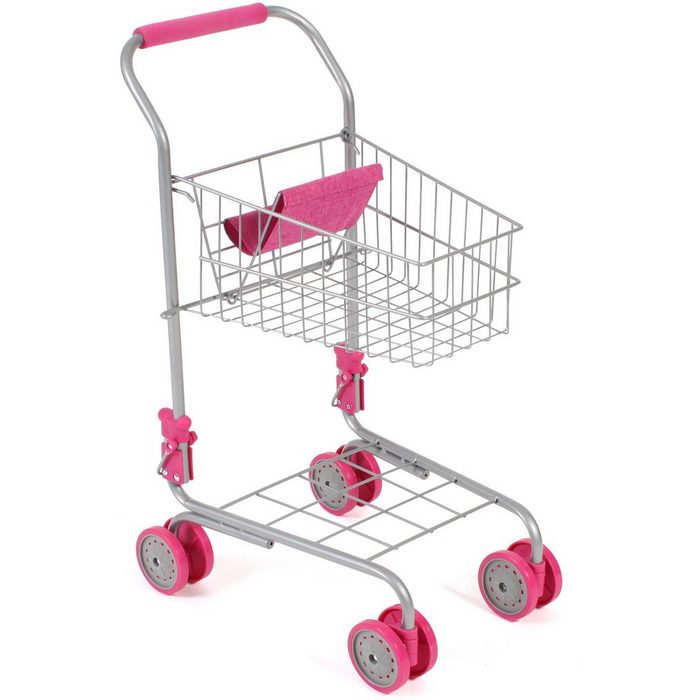 CHIC2000 Spiel-Einkaufswagen Pink mit Puppensitz
