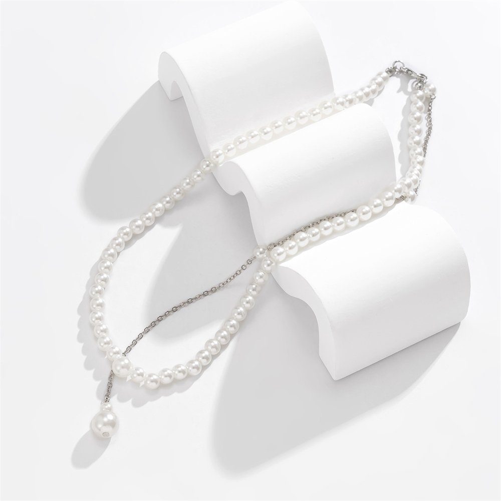 Charm-Kette Mode Halskette minimalistische Rouemi Kette, Körperkette Braut Lange