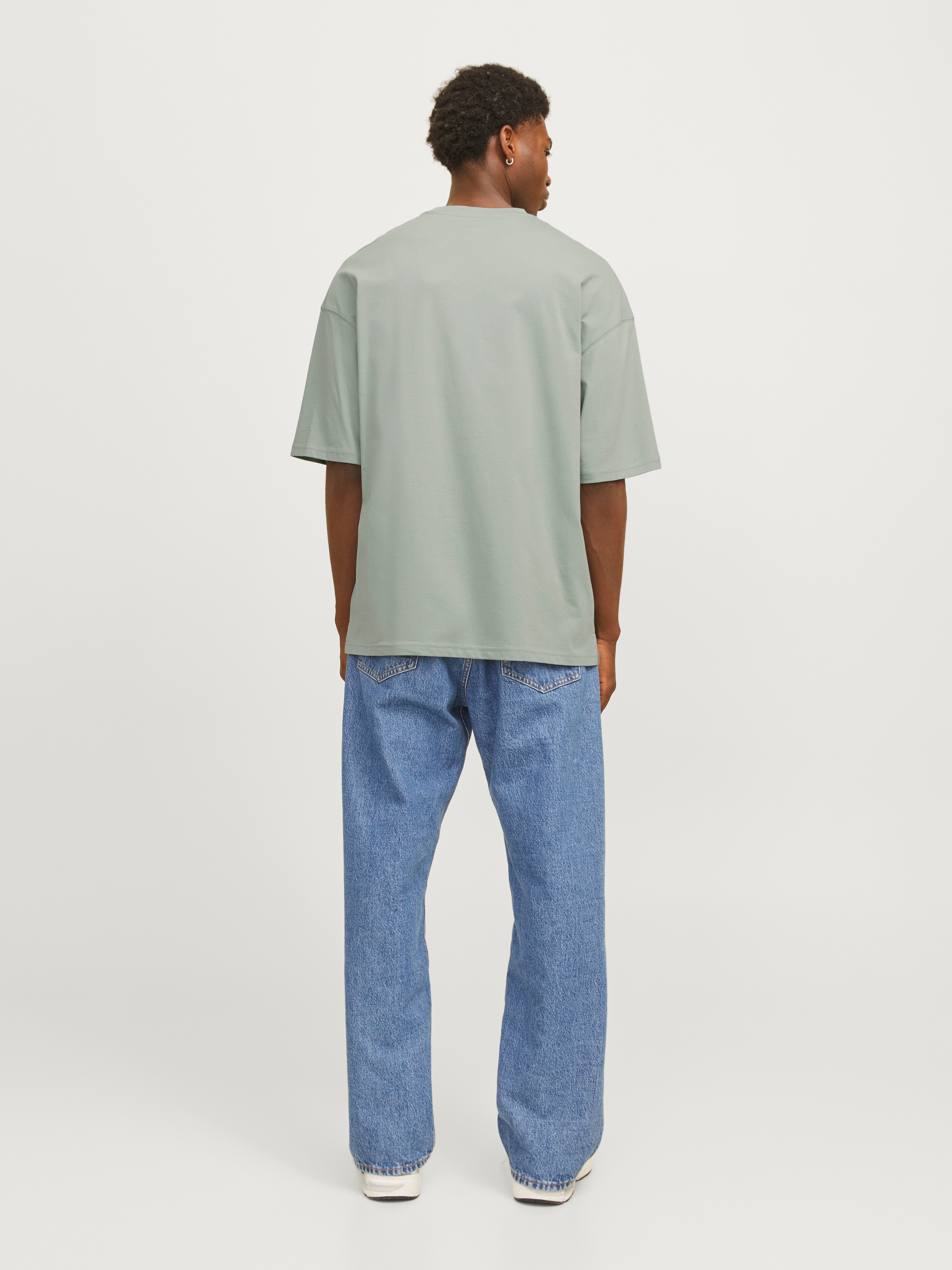 Jack & Jones Rundhalsshirt JJECHARGE TEE O-NECK NOOS mit Rundhalsausschnitt