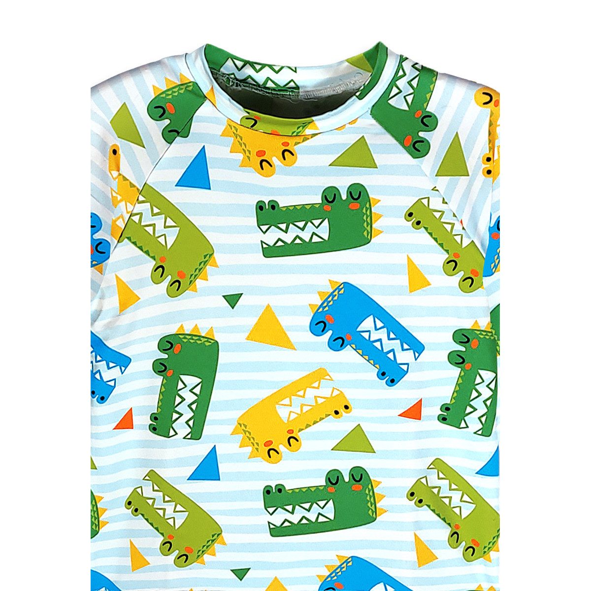 Denokids Bade-Shirt Sunsafe Top UV Protection-Crocodile Jungen