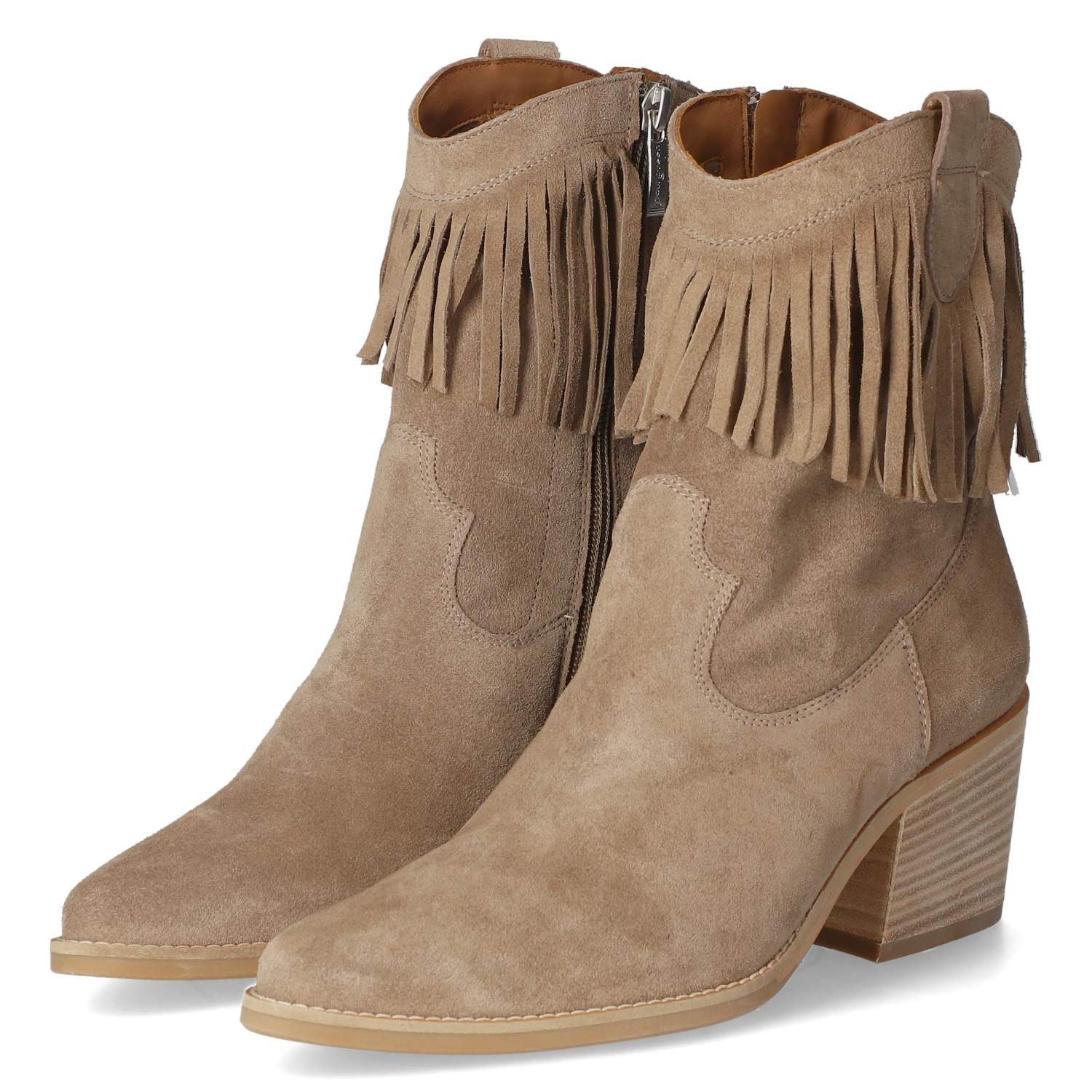 Paul Green Paul Green 8249-019 Damen Rauleder braun Westernstiefel günstig online kaufen