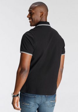 DELMAO Poloshirt mit modischem Brustlabel - NEUE MARKE!