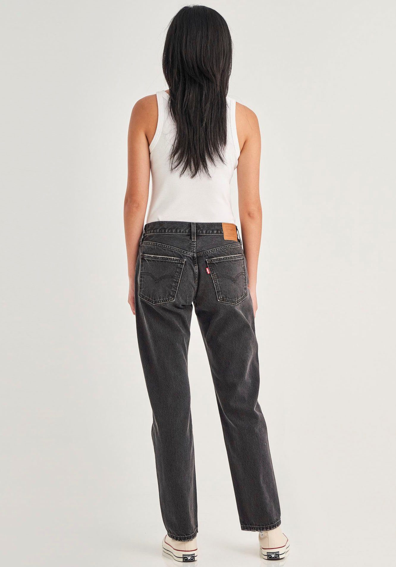 MIDDY STRAIGHT Levi's® black Jeans Gerade