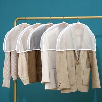 Fivejoy Kleidersack Staubschutzhülle, Shoulder Clear Garment Kleiderhülle Staubschutzhülle (5 St) 30×60cm